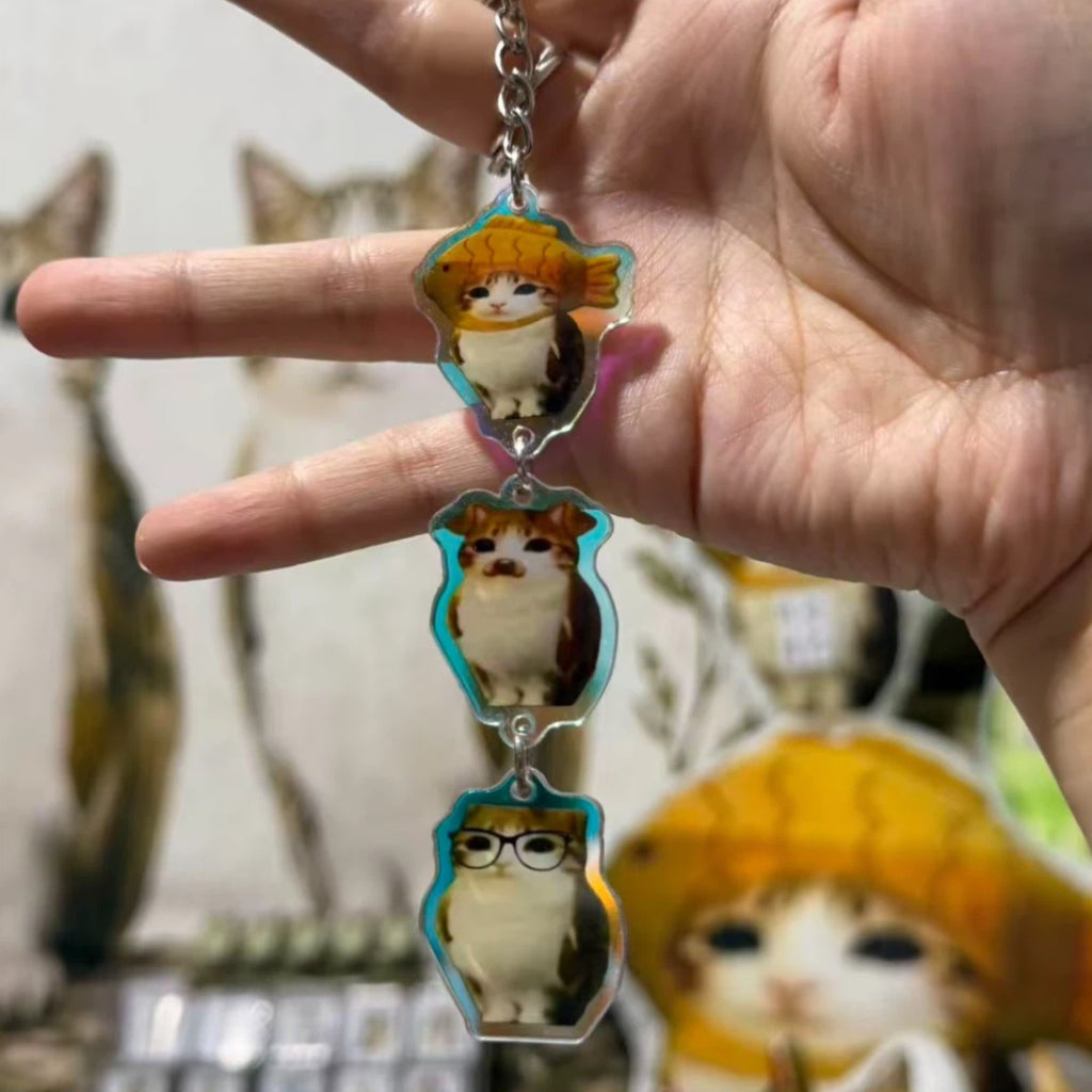 Meowl Acrylic Charms
