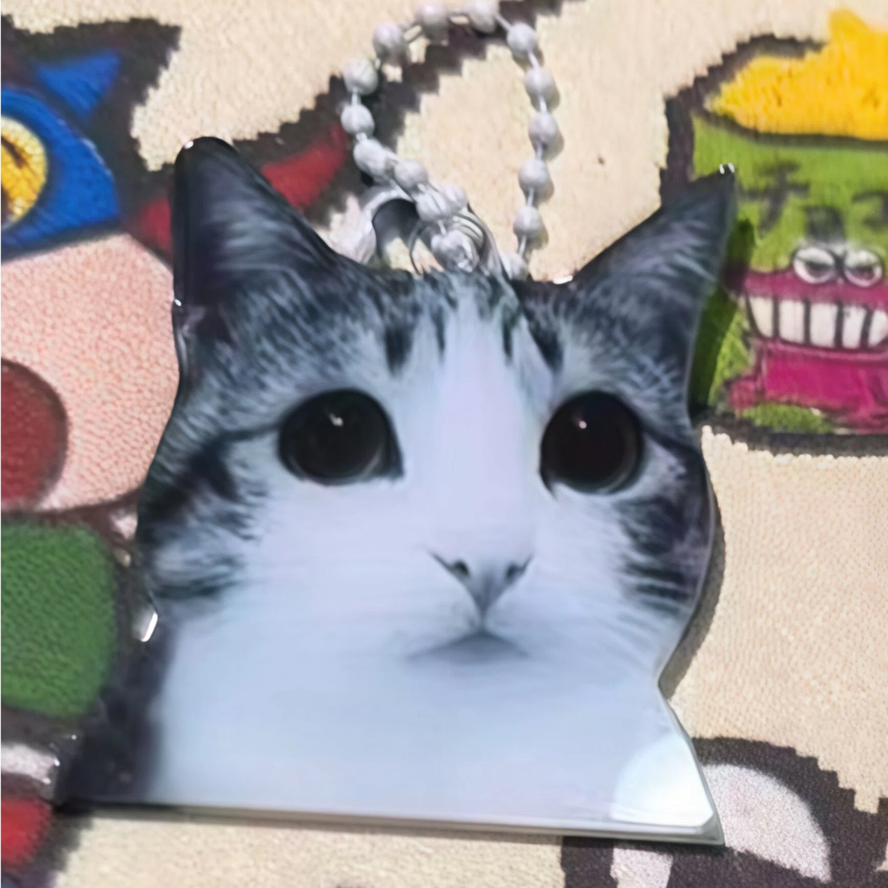 Fun Meowl Acrylic Keychain Charms