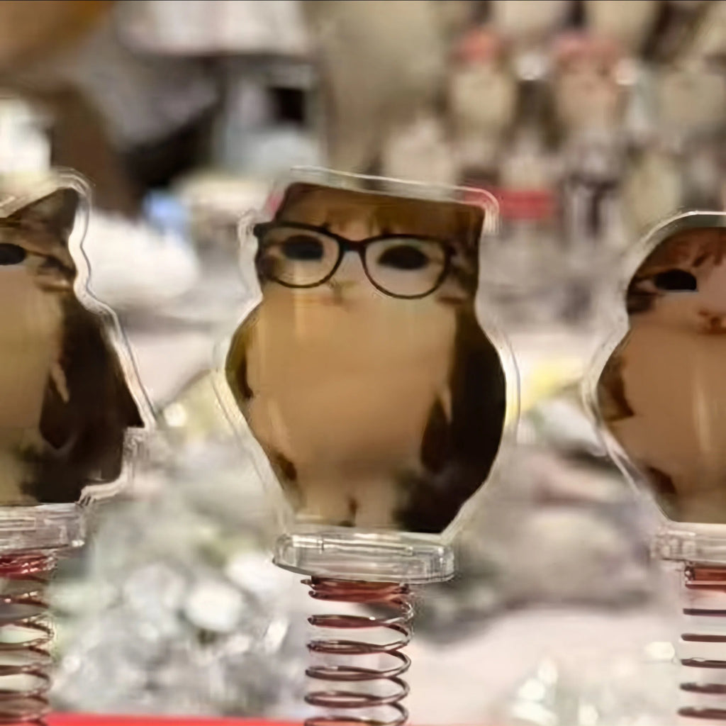 Meowl Series Shaker Charms