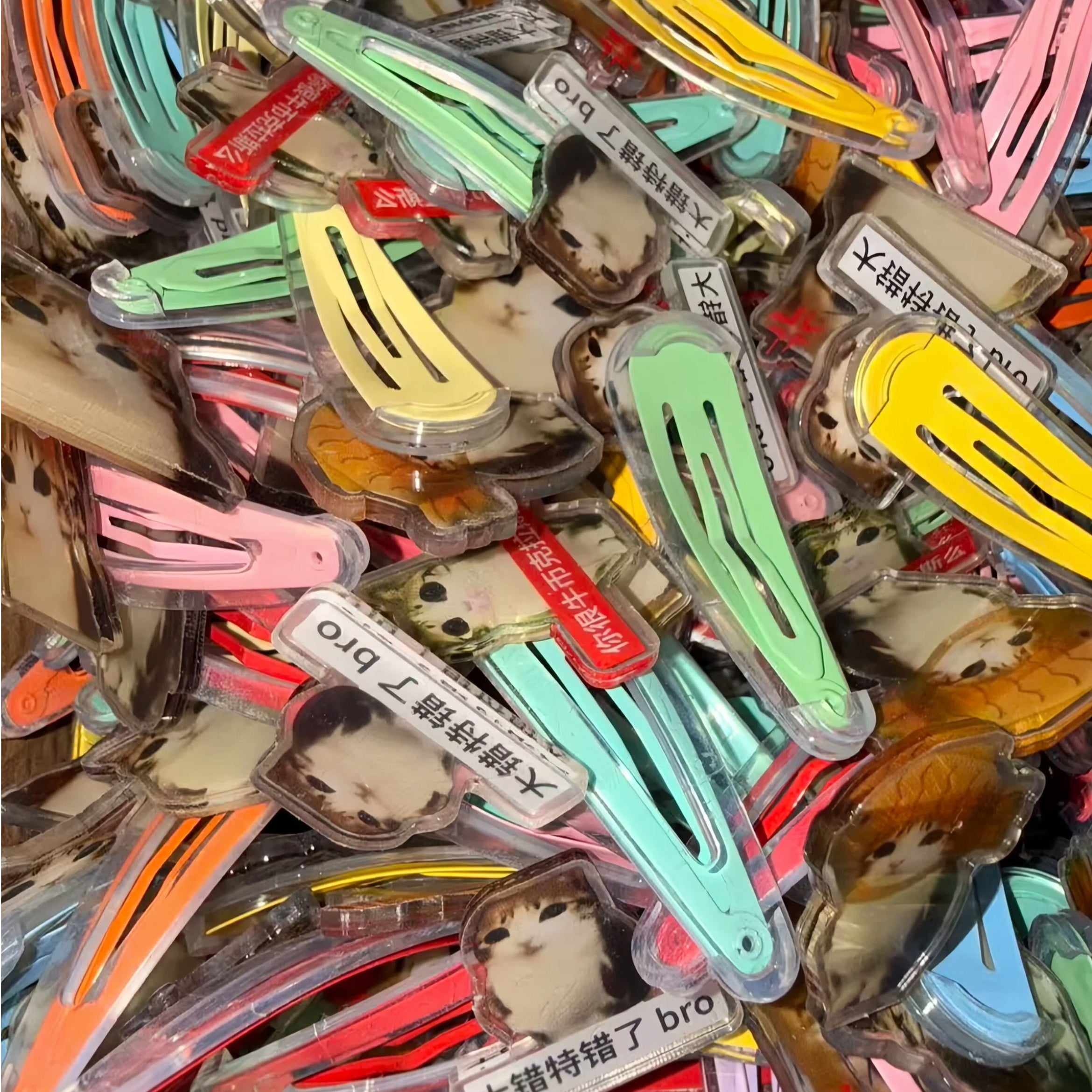 Meowl Series Hair Clips