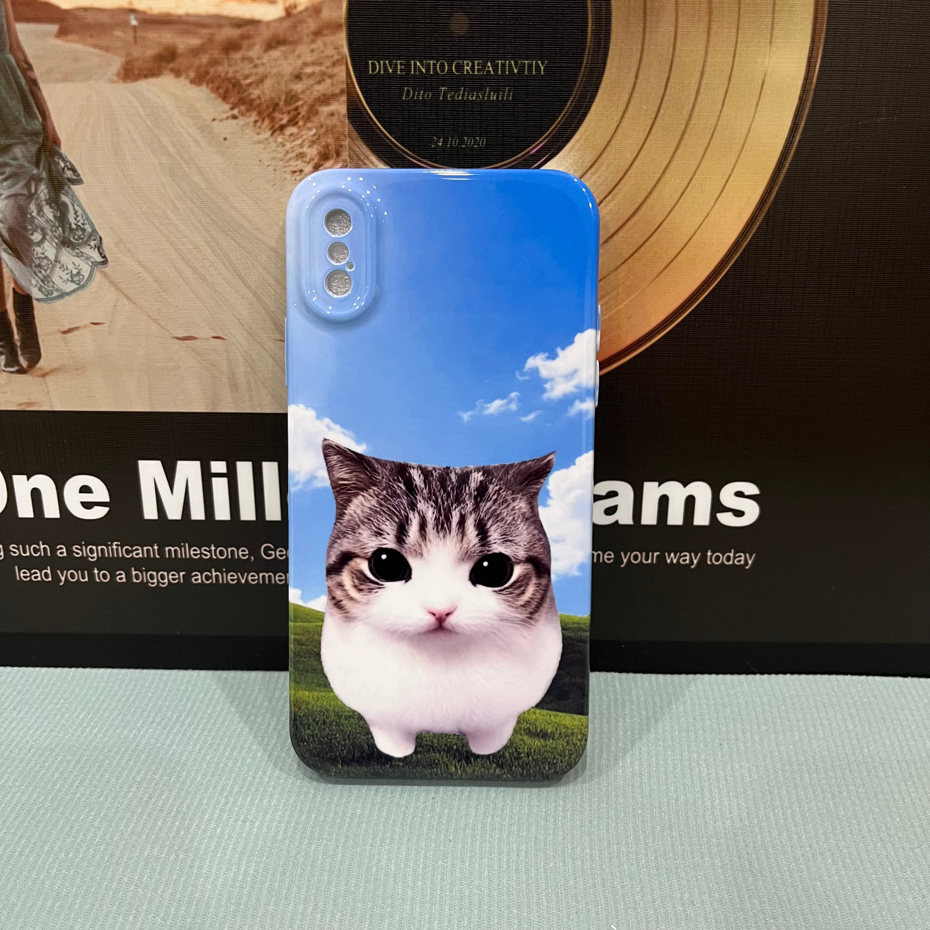 Crunchy Triangle Cat Series Phone Case