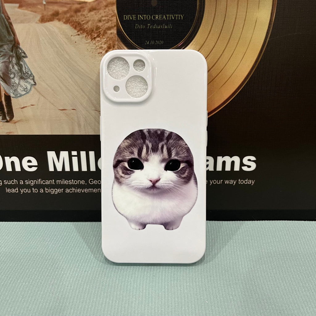 Crunchy Triangle Cat Series Phone Case