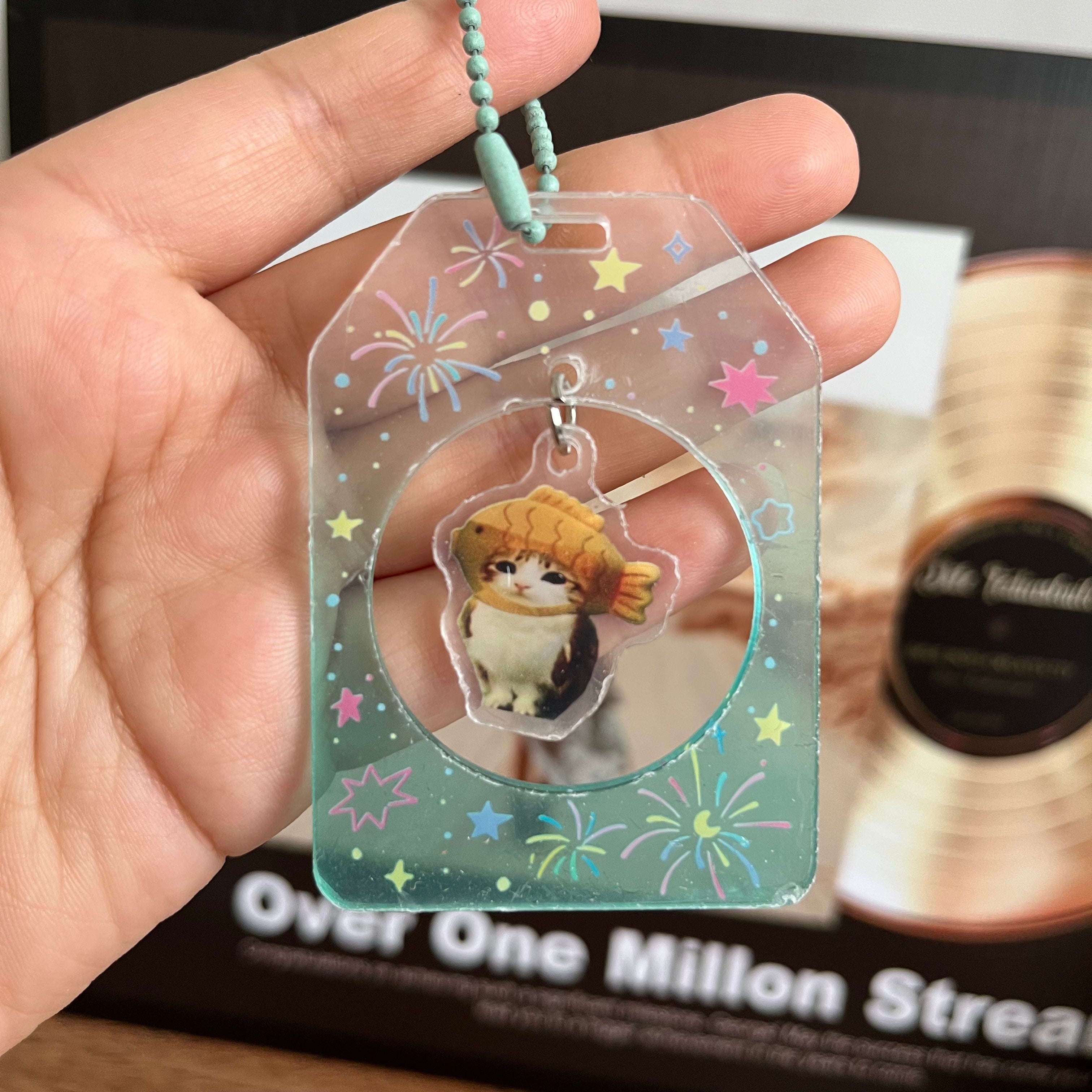 Meowl Acrylic Charm