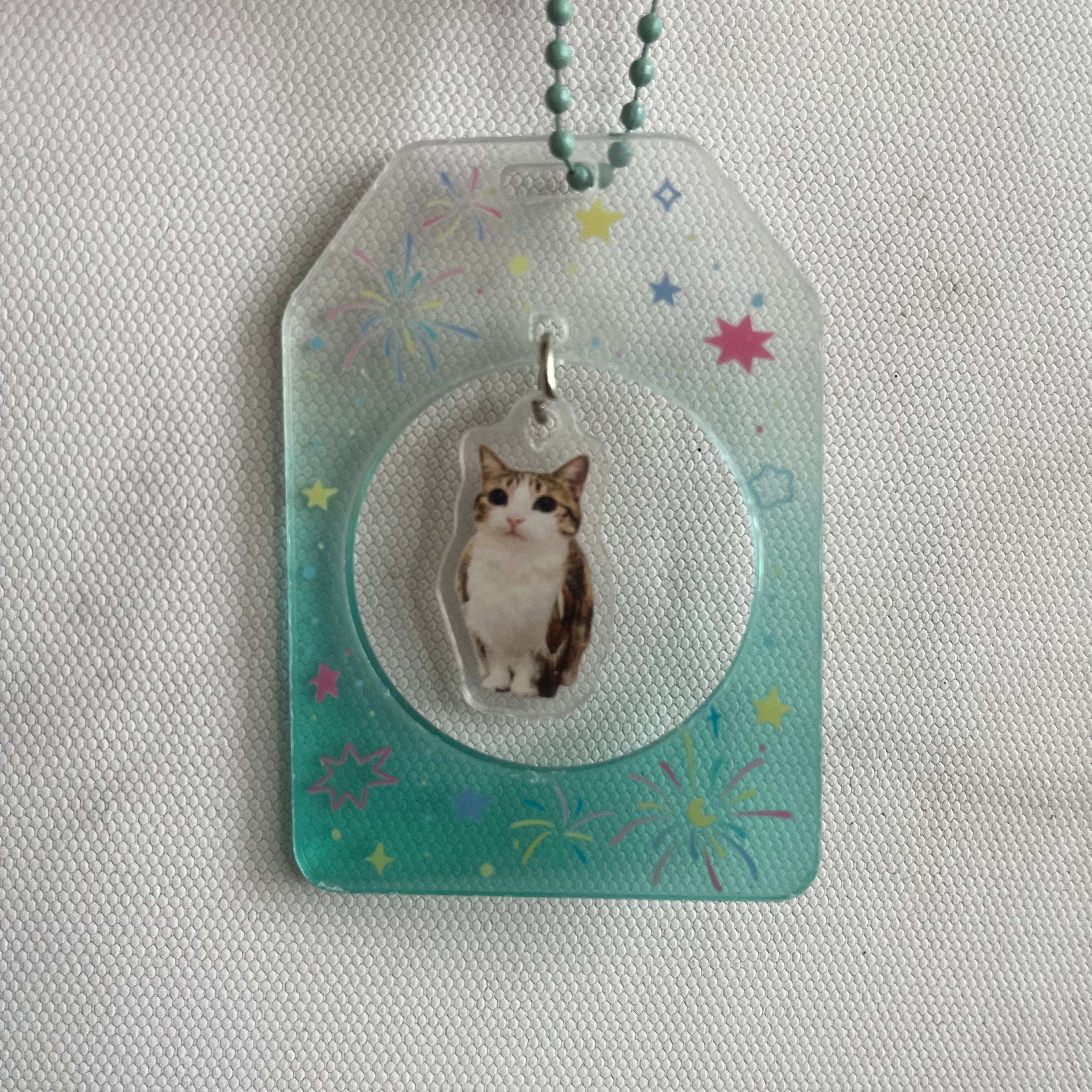 Meowl Acrylic Charm