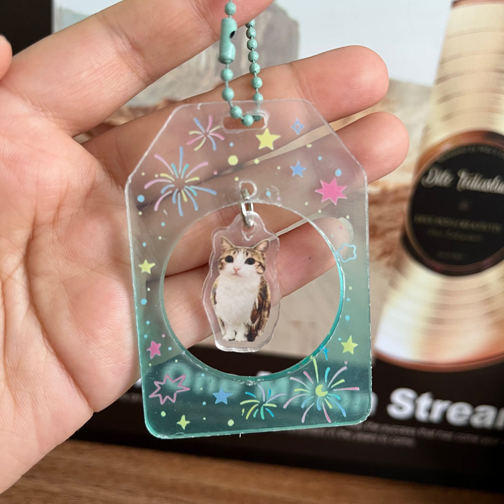 Meowl Acrylic Charm