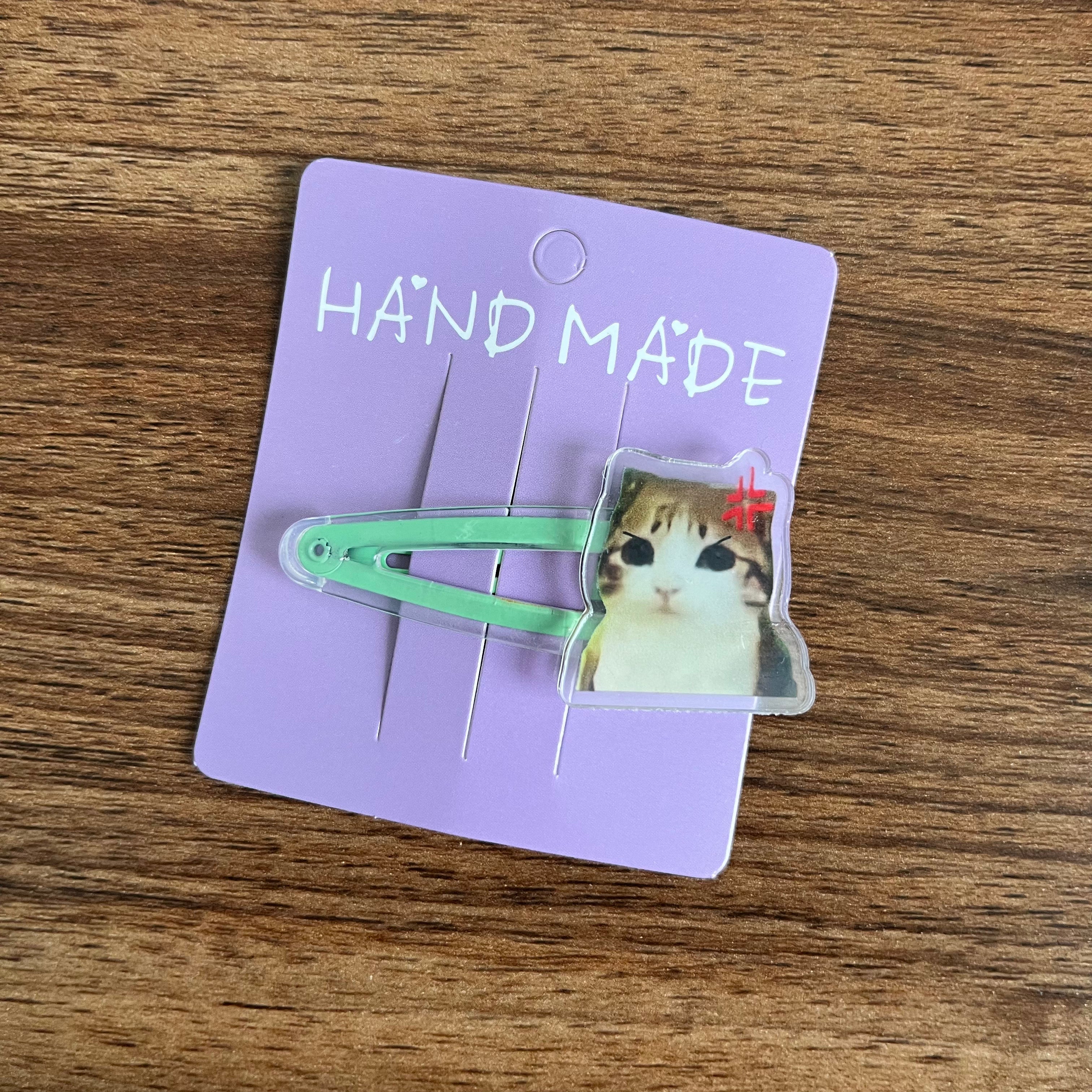 Meowl Series Hair Clips