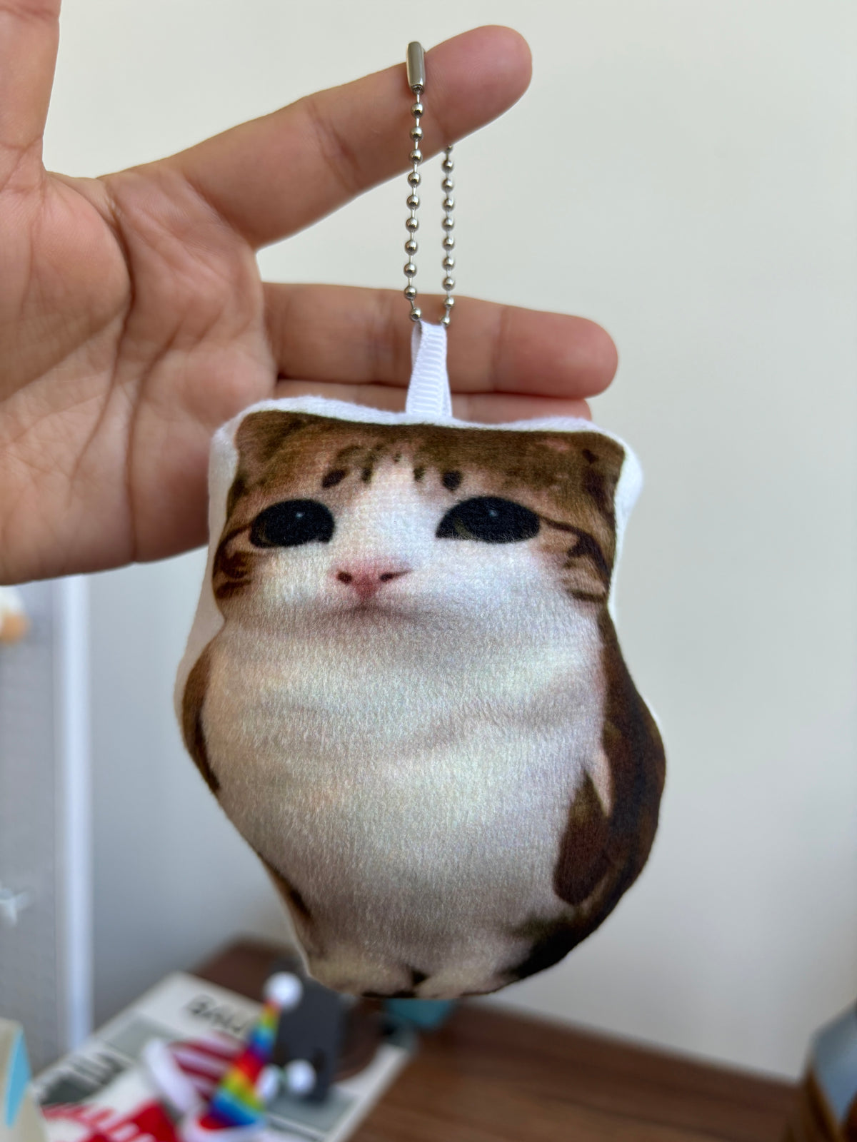 Cute Meowl Sound Plush Charm