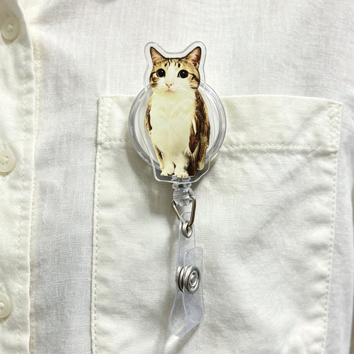 meowl Retractable ID Badge Reel