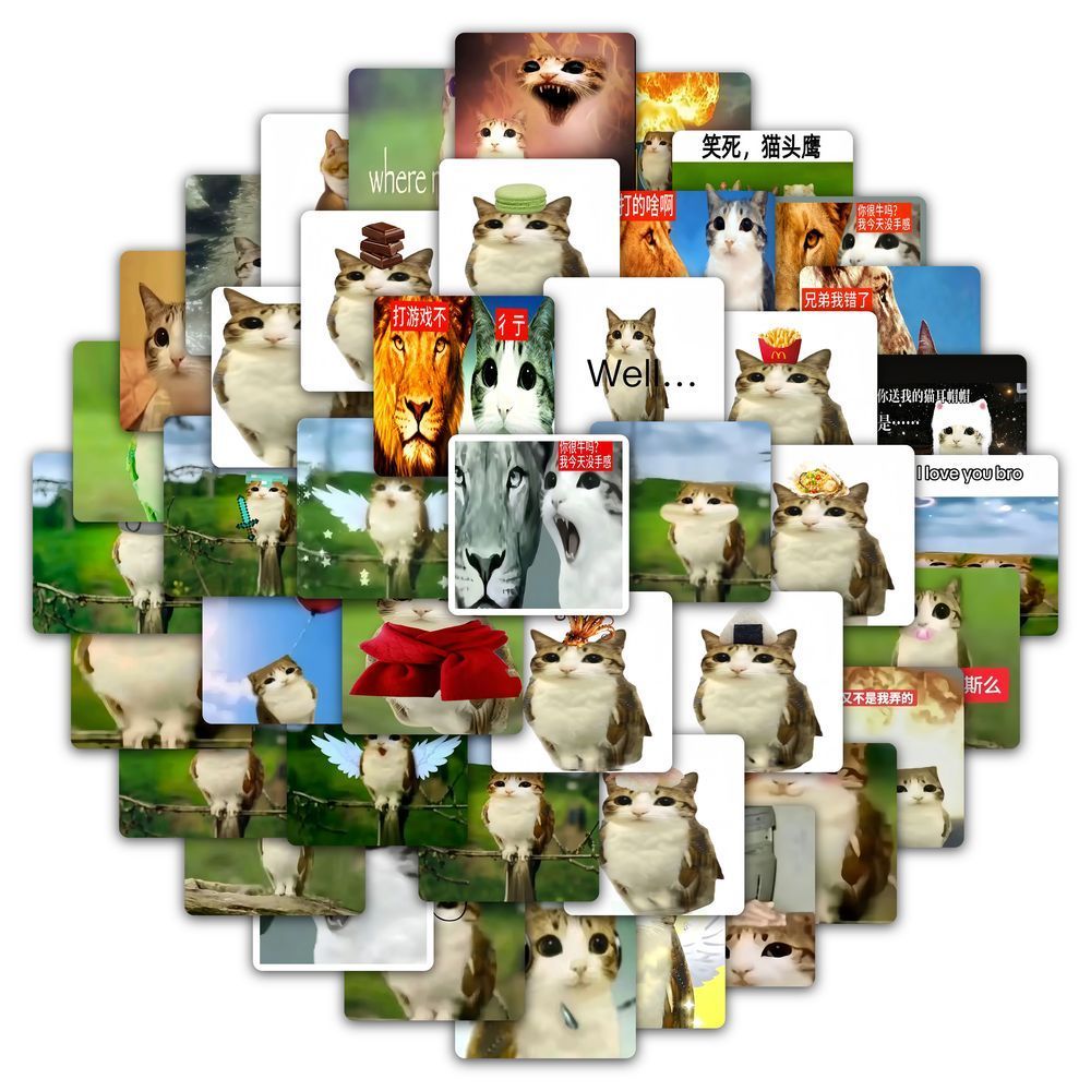 59  meowl  Stickers