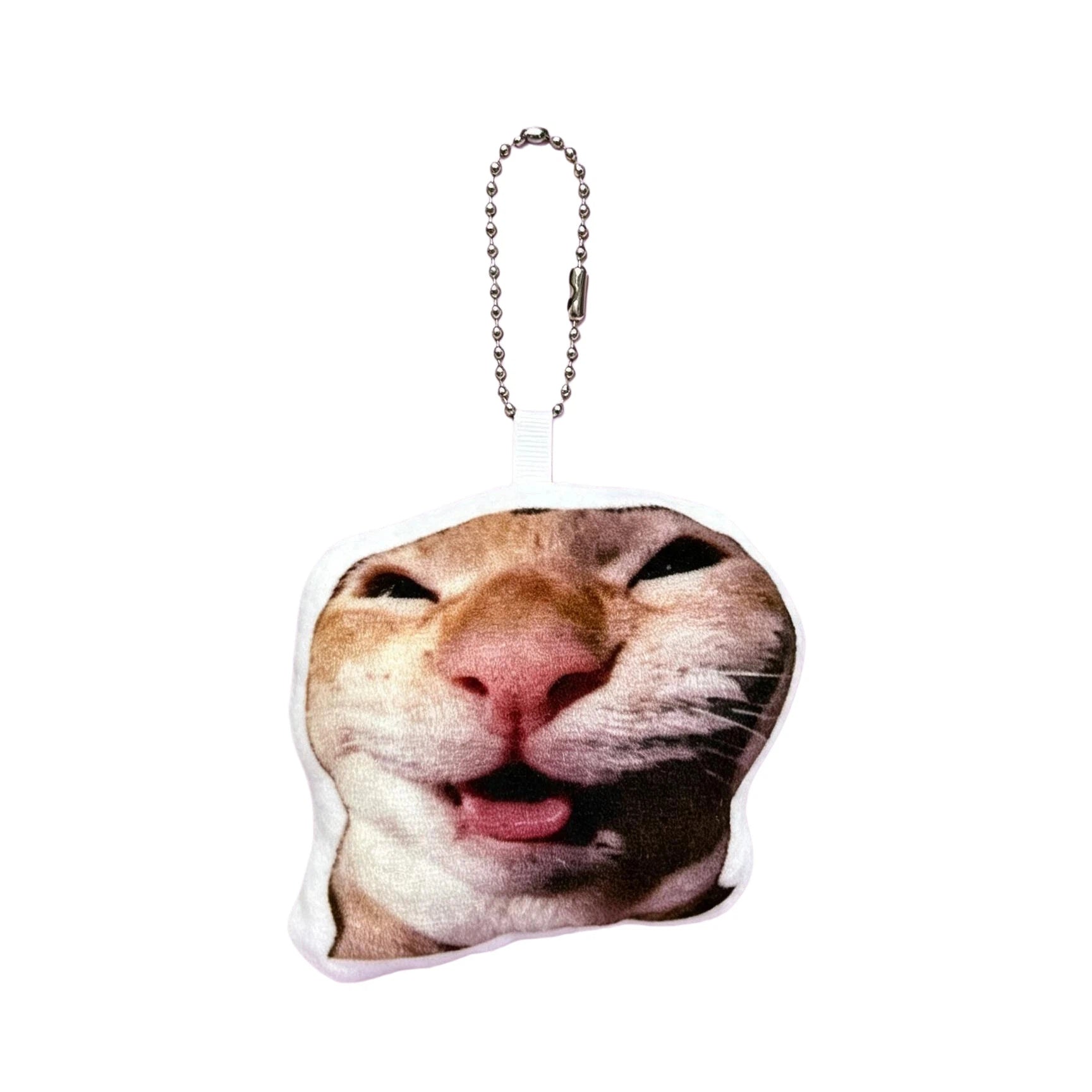 Meme Sound‑Making Plush Keychain