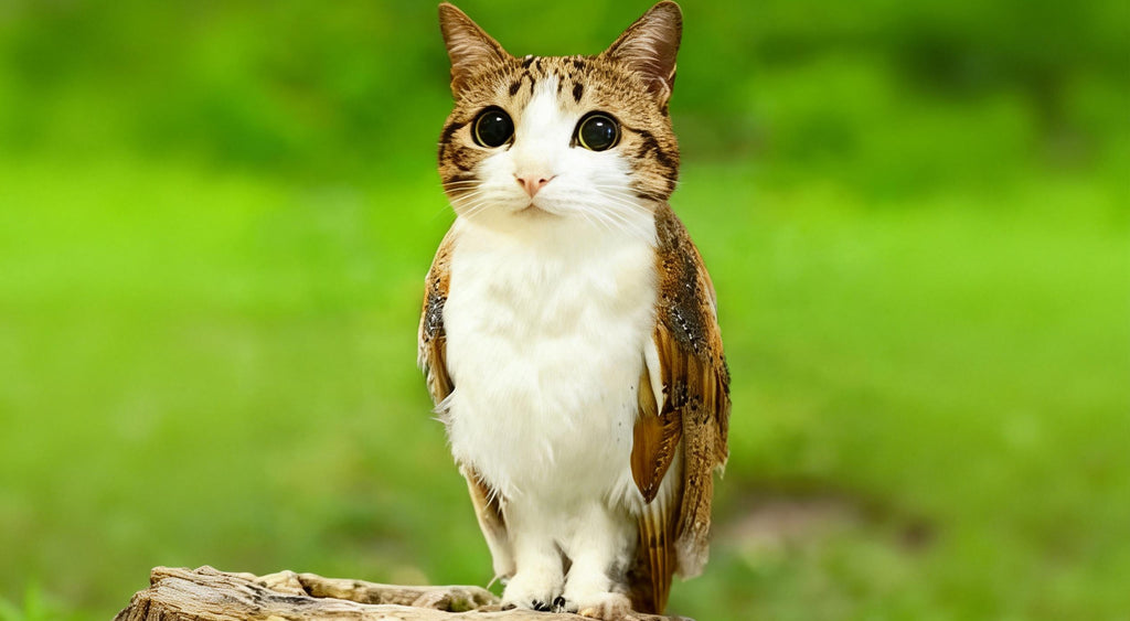 Meowl backdrop, decorative canva