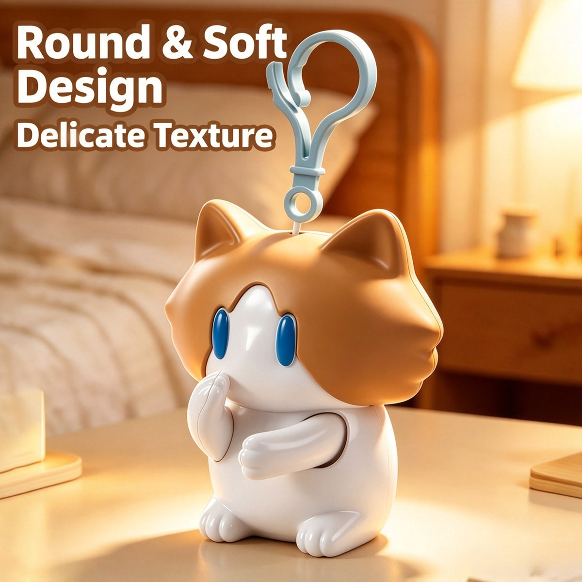 Salary Cat Pull Toy Charm