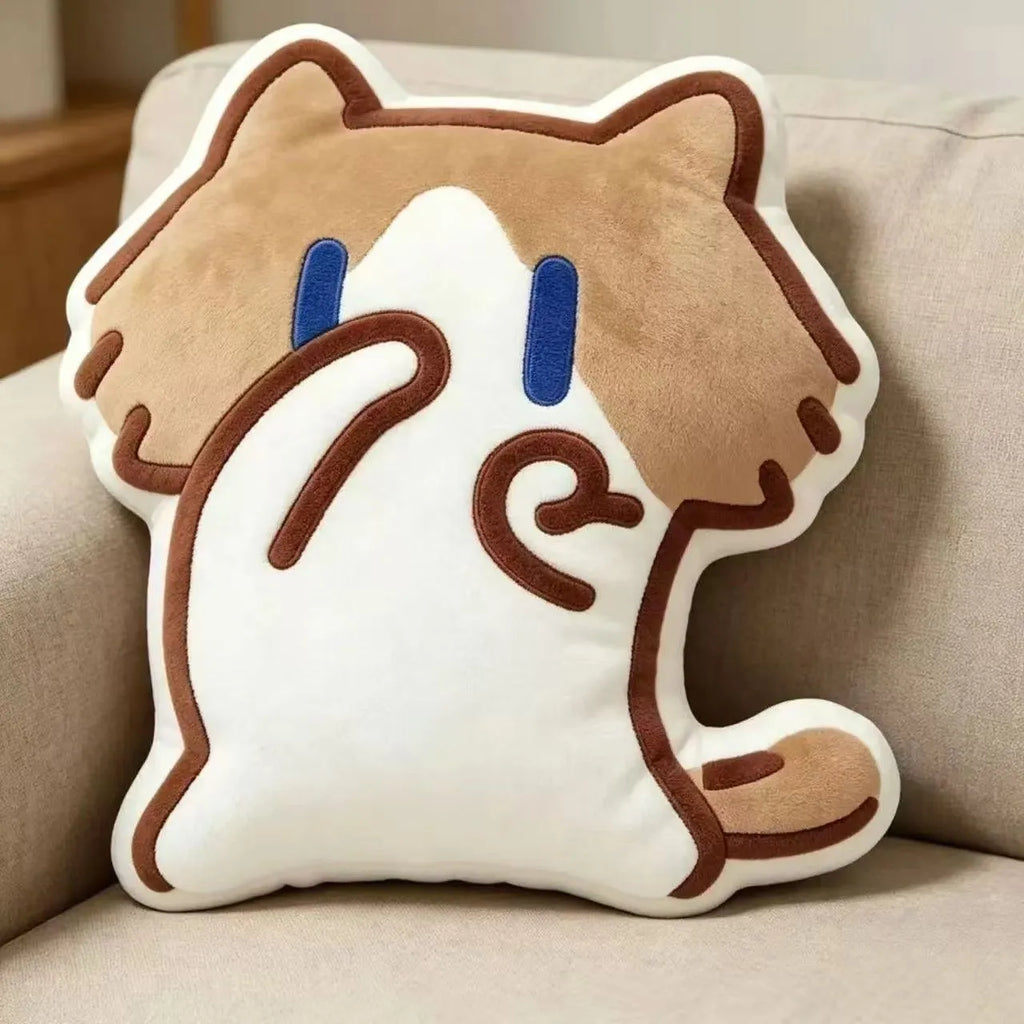 Bestselling Monthly Salary Cat Plush Toy Scattering Fragrance Cute Creative Shaped Pillow