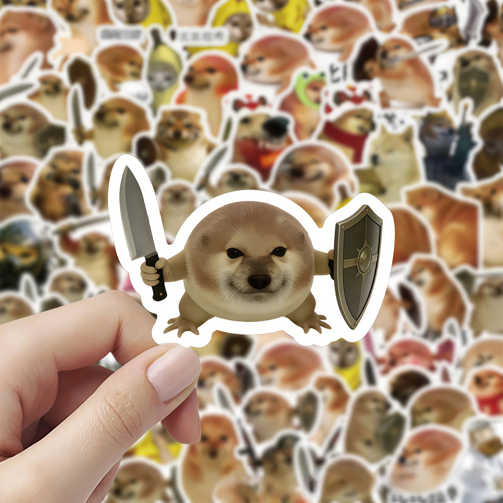 My blade and shield, BibirabuStickers