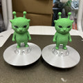 3D Printed Alien Cat Figurine