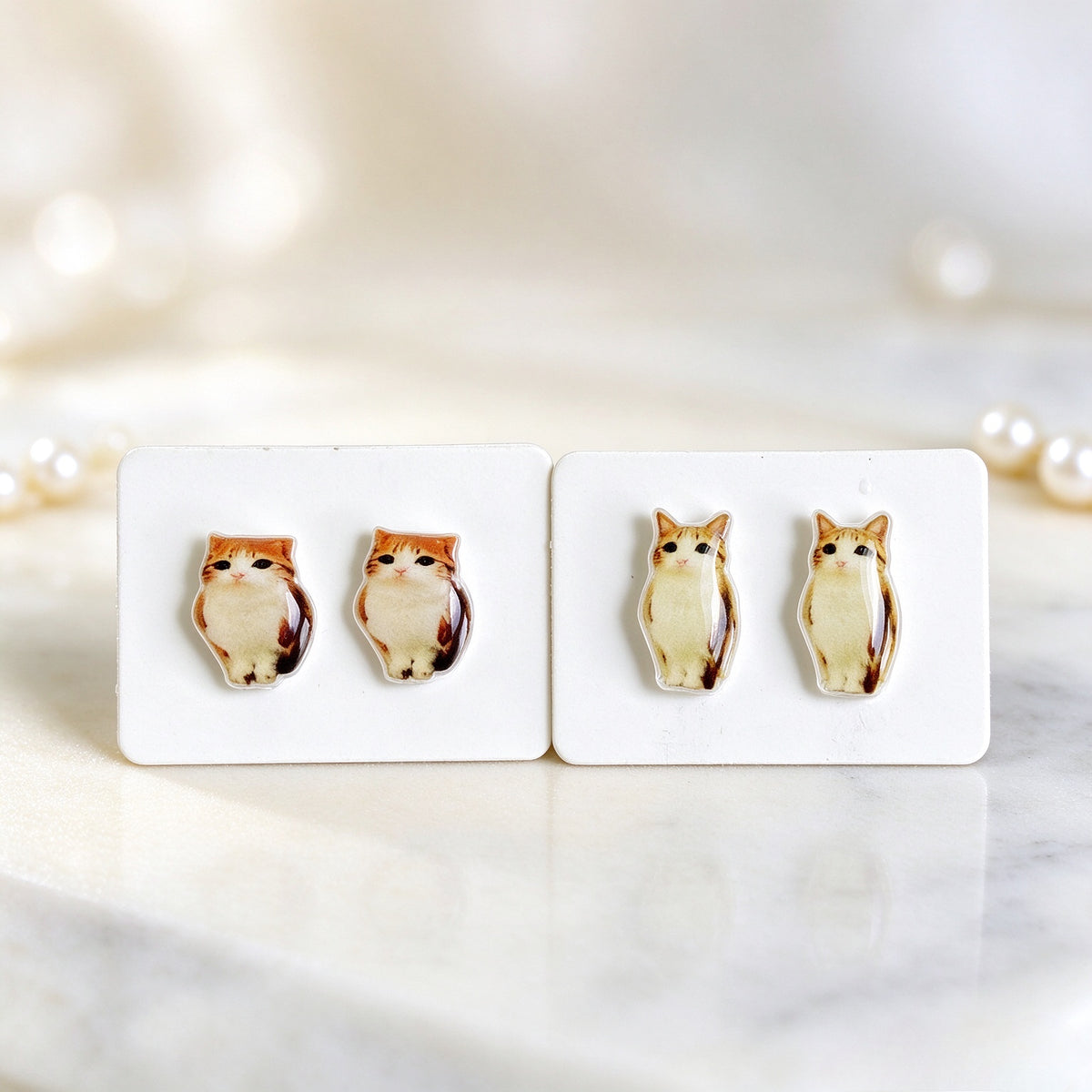Meowl Cute Stud Earrings(925 Sterling Silver Posts)