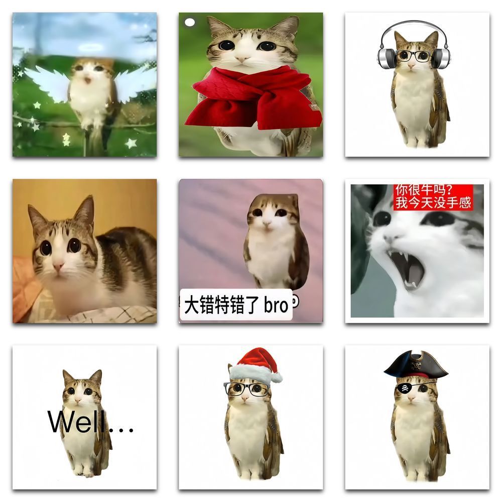 59  meowl  Stickers