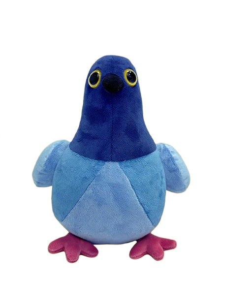 Crazy pigeon plush toy, creative and funny toy