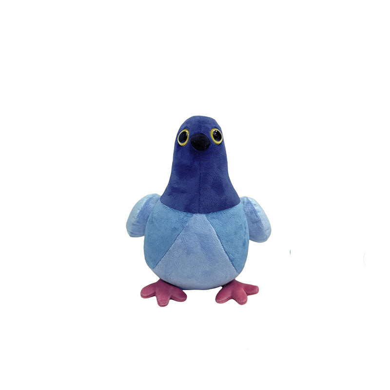 Crazy pigeon plush toy, creative and funny toy