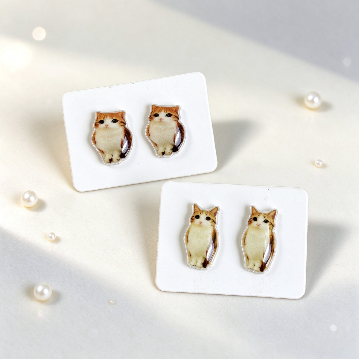 Meowl Cute Stud Earrings(925 Sterling Silver Posts)