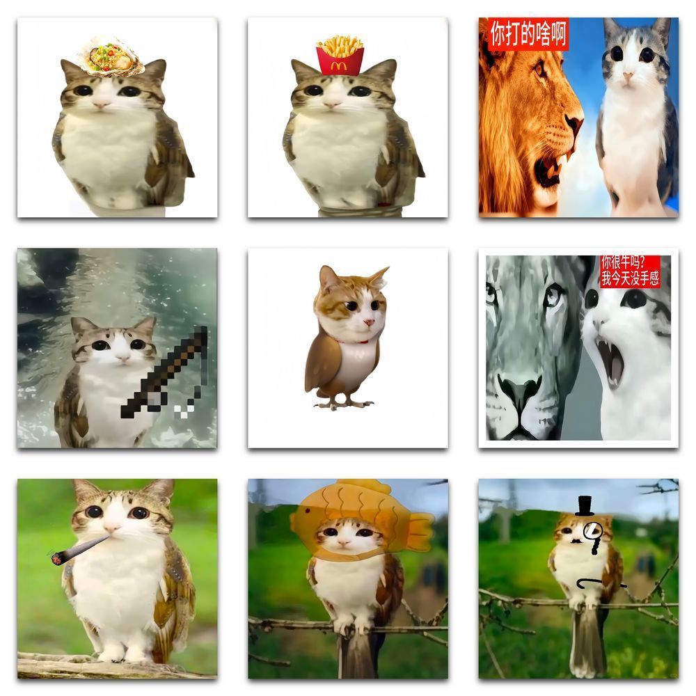 59  meowl  Stickers