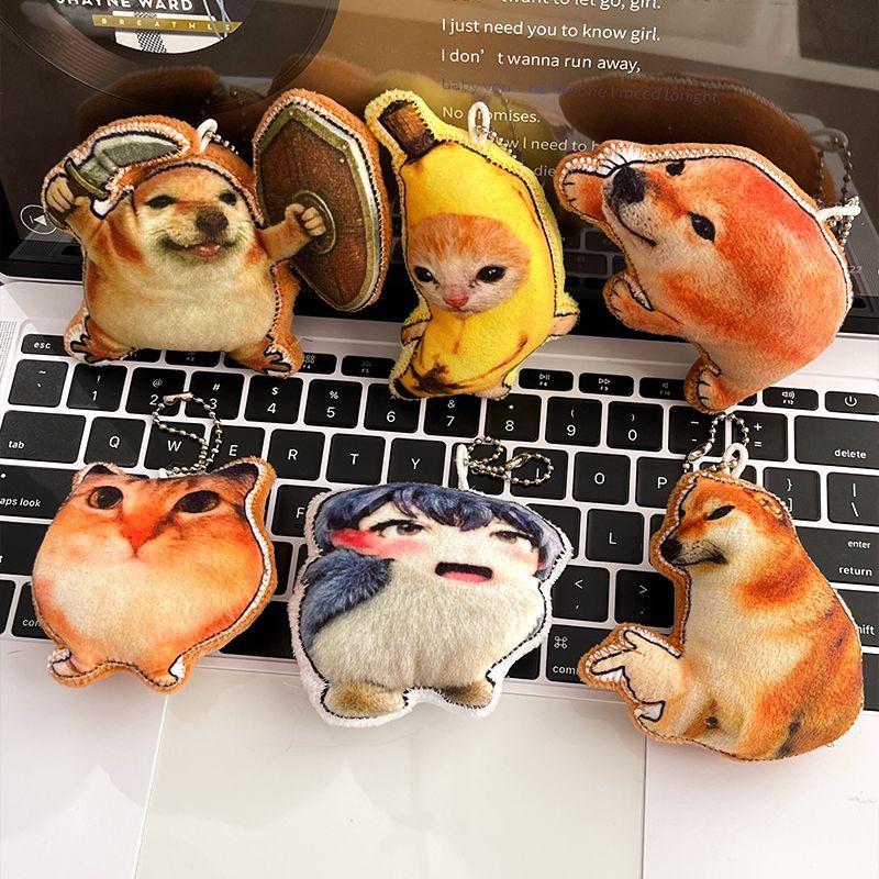 Sound-Making Meme Plush Charm