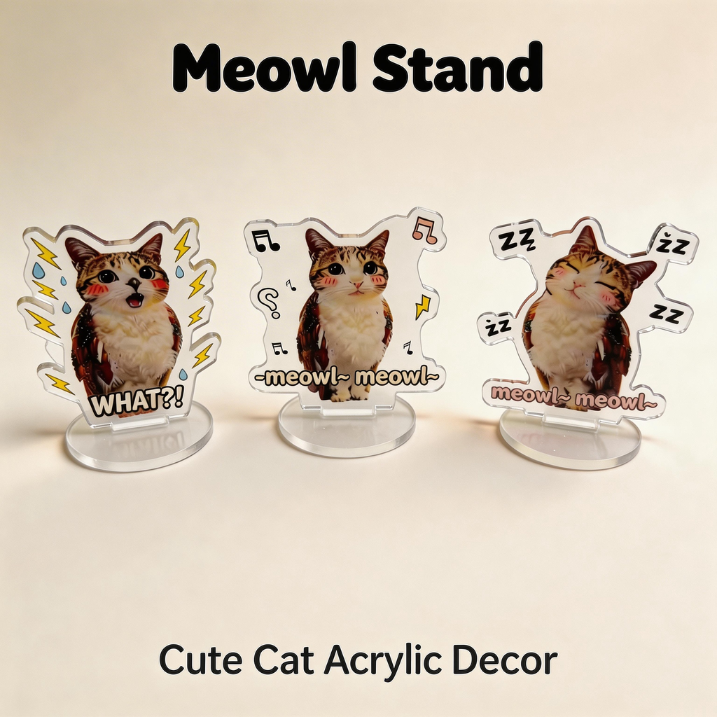meowl Ornament (3-pack)