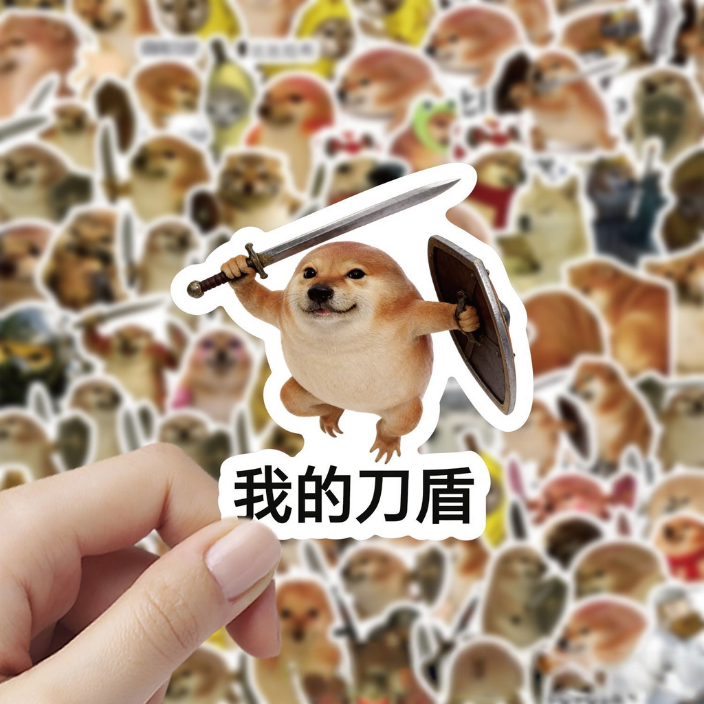 My blade and shield, BibirabuStickers