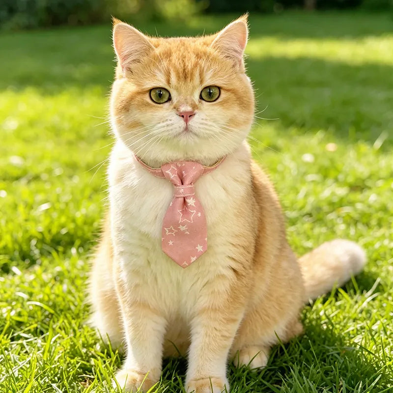 Accessories British style necktie, cat 26 outfit, dog tie