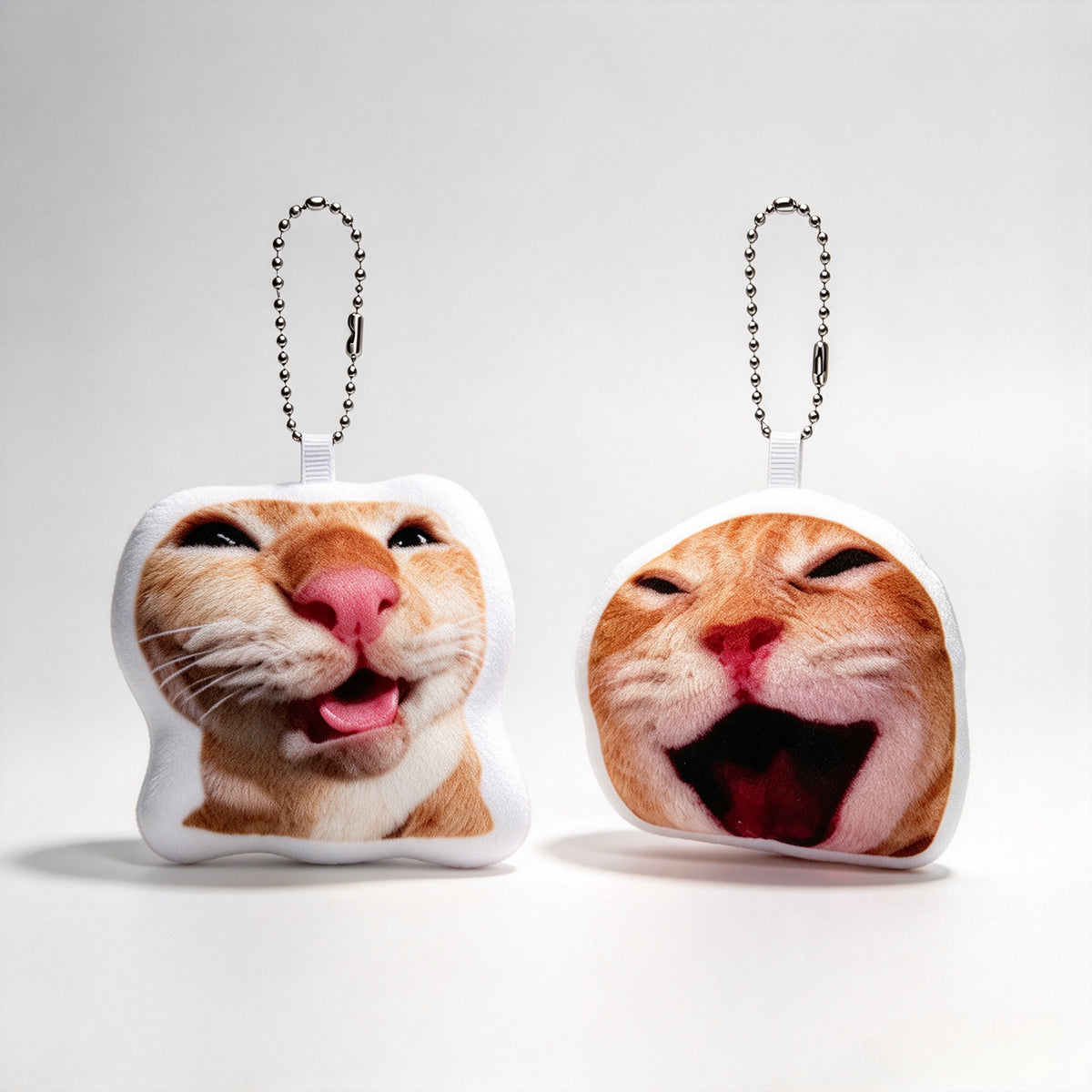 Meme Sound‑Making Plush Keychain