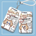 Monthly salary cat card holder