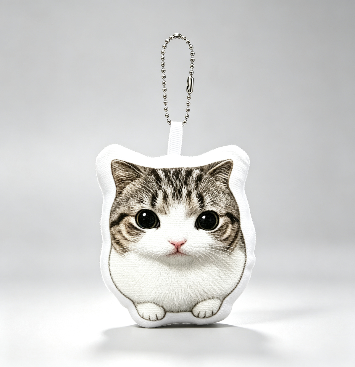 Crispy Triangle Cat Sound Plush Charm