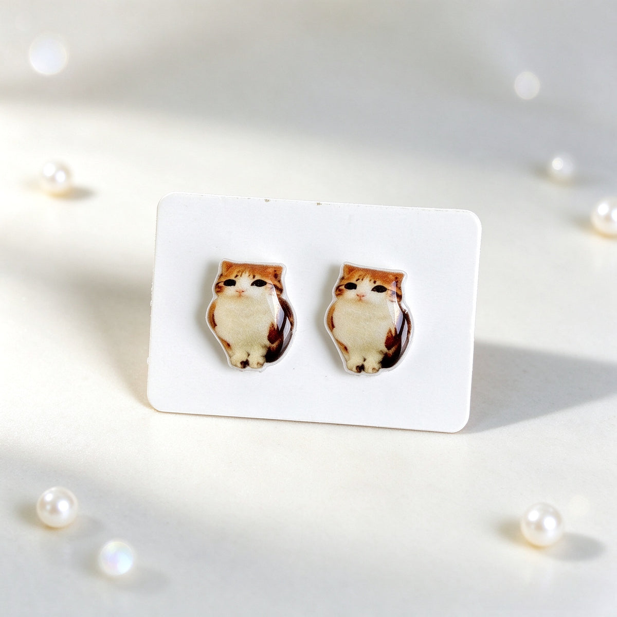 Meowl Cute Stud Earrings(925 Sterling Silver Posts)