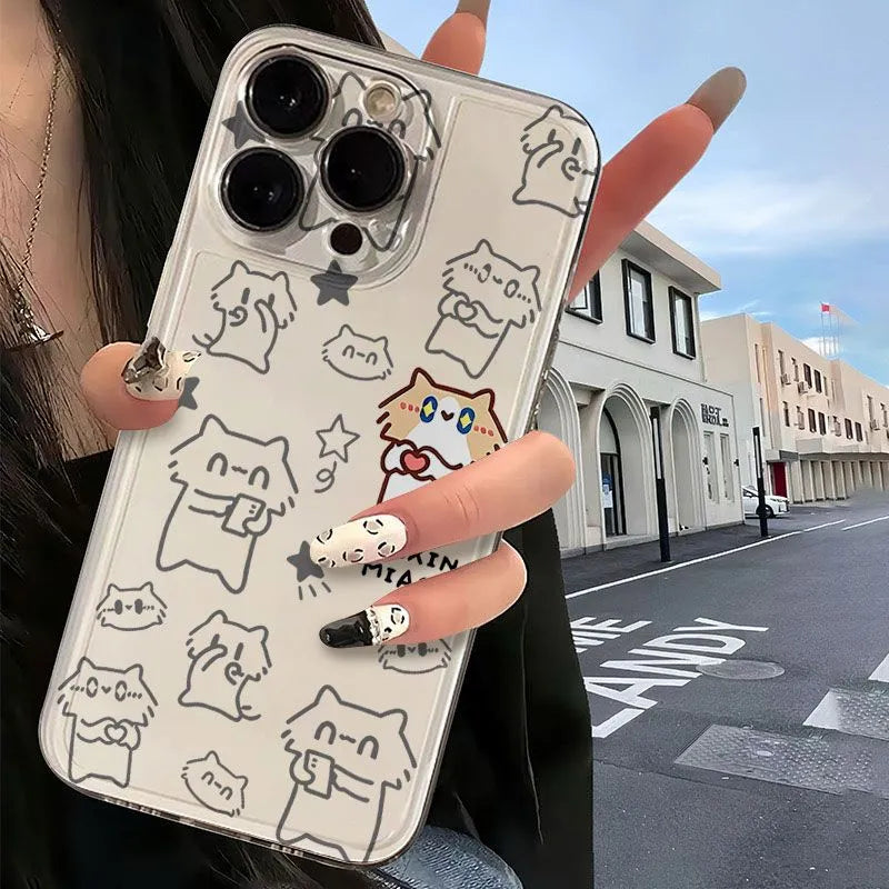 Monthly salary cat phone case(Apple phones only)