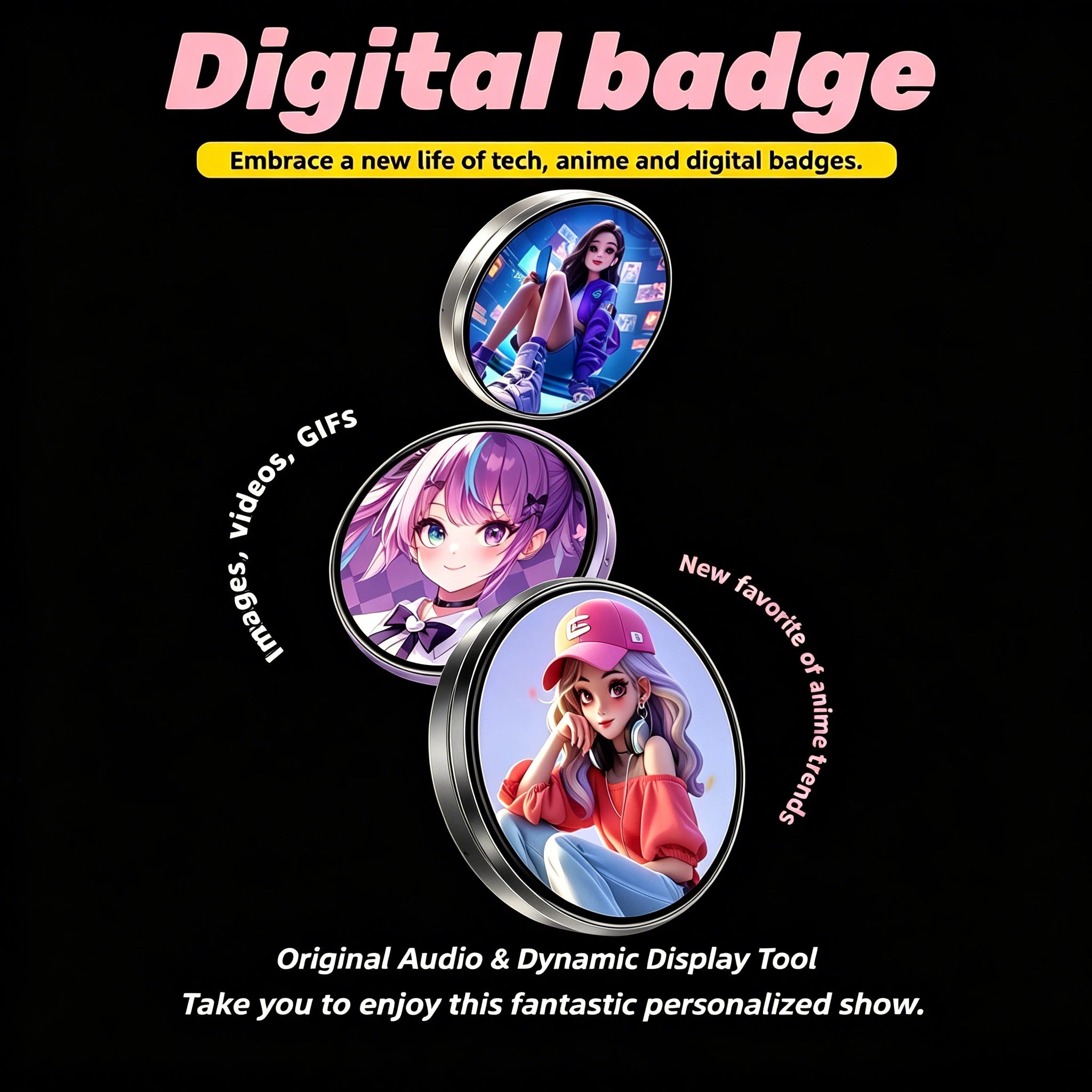 Cute digital badges