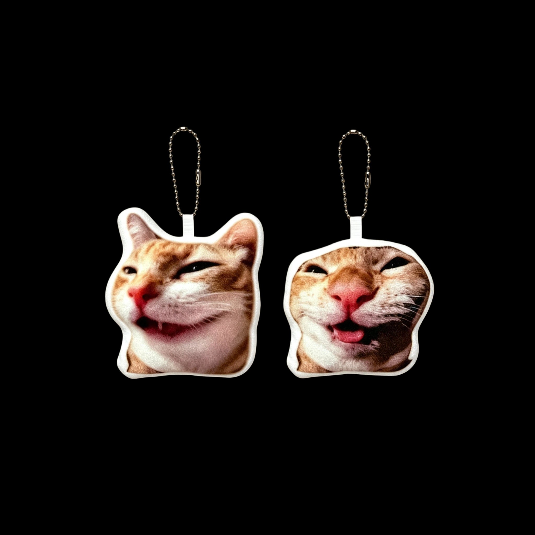 Meme Sound‑Making Plush Keychain