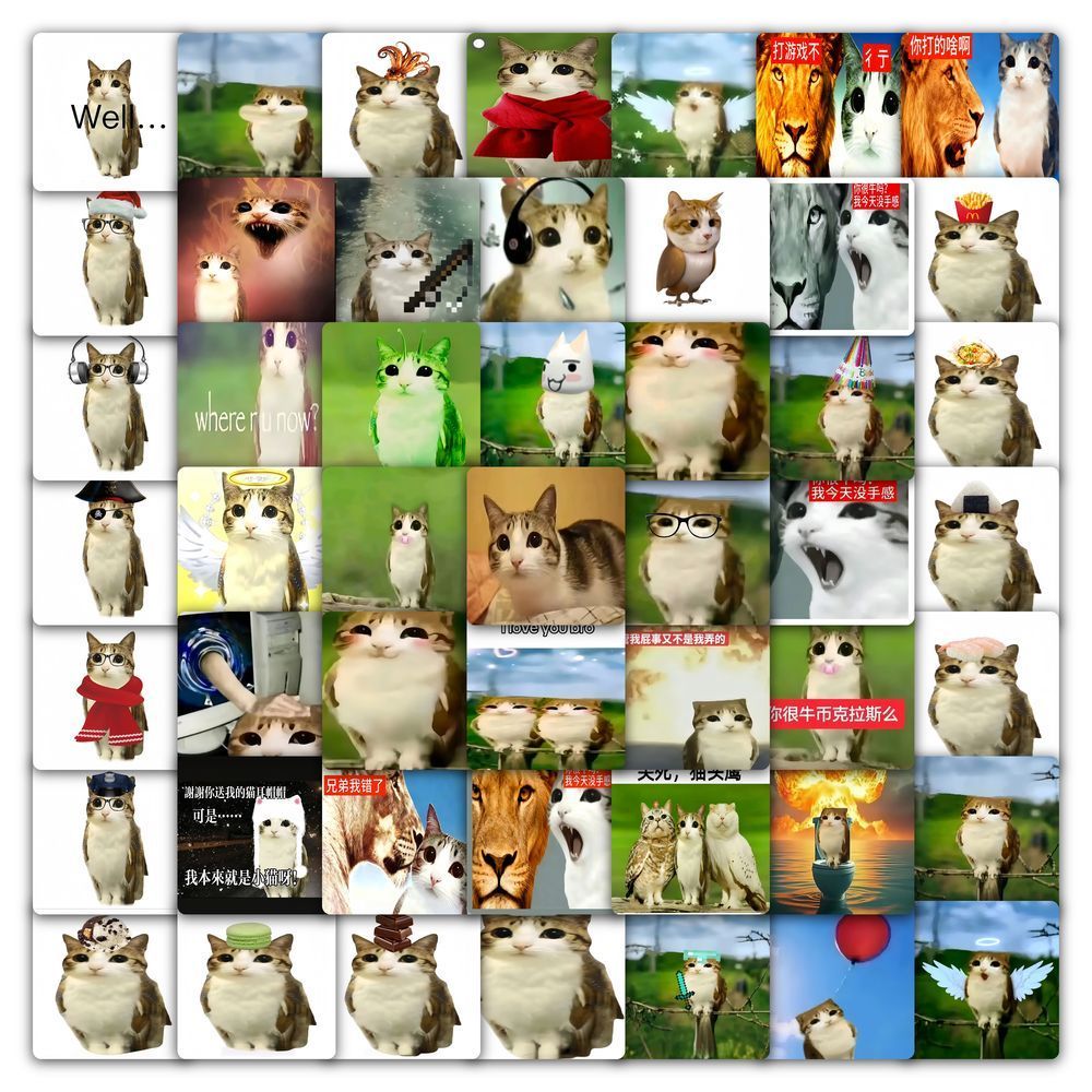 59  meowl  Stickers