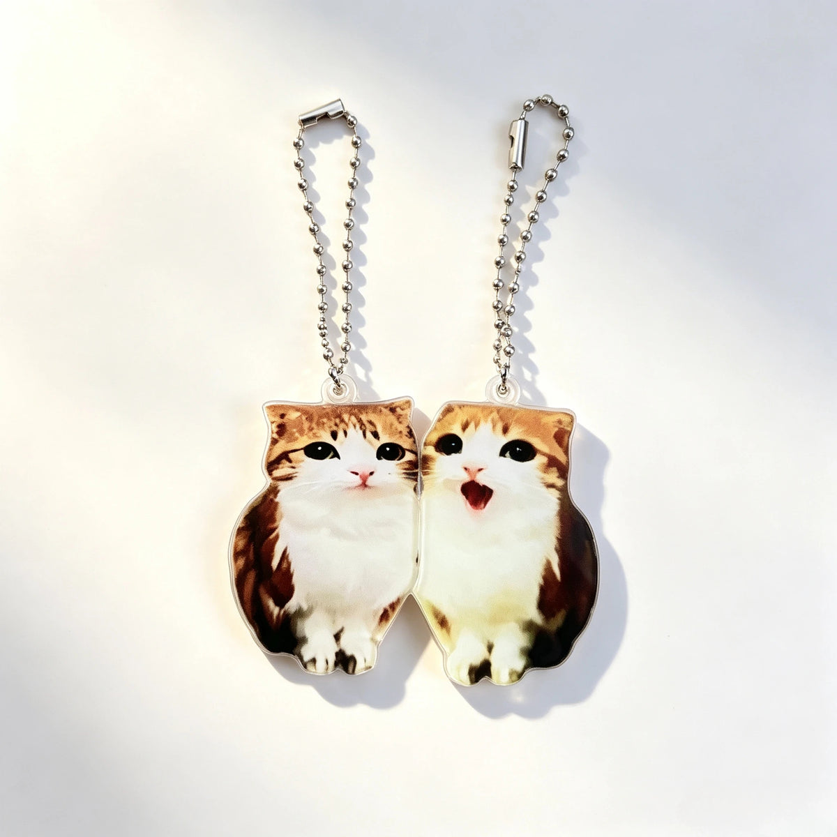 Meowl Kitten Magnetic Keychains (Set of 2)