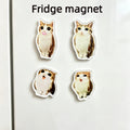 Meowl Series Fridge Magnets（Set of 4）