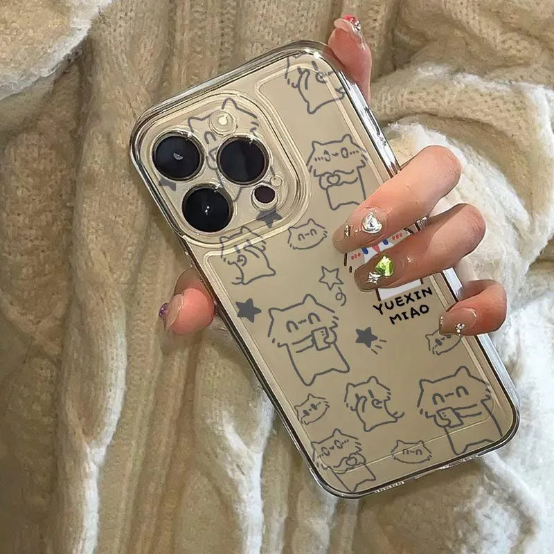 Monthly salary cat phone case(Apple phones only)