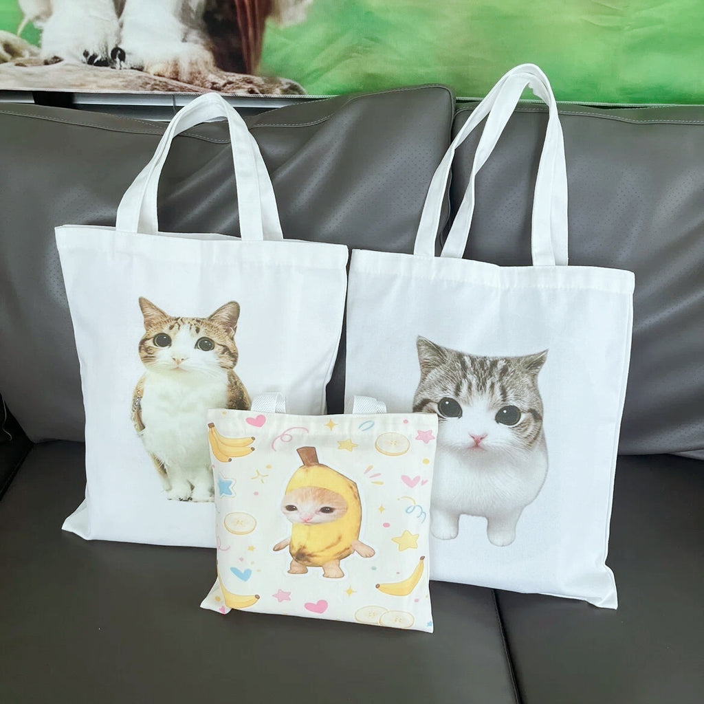 Meowl Canvas Tote Bag