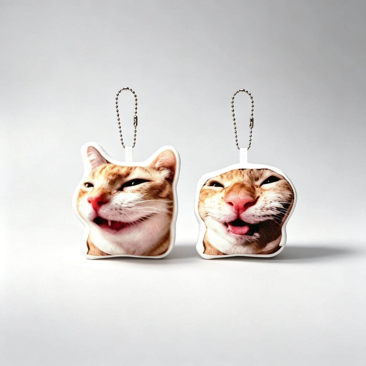 Meme Sound‑Making Plush Keychain