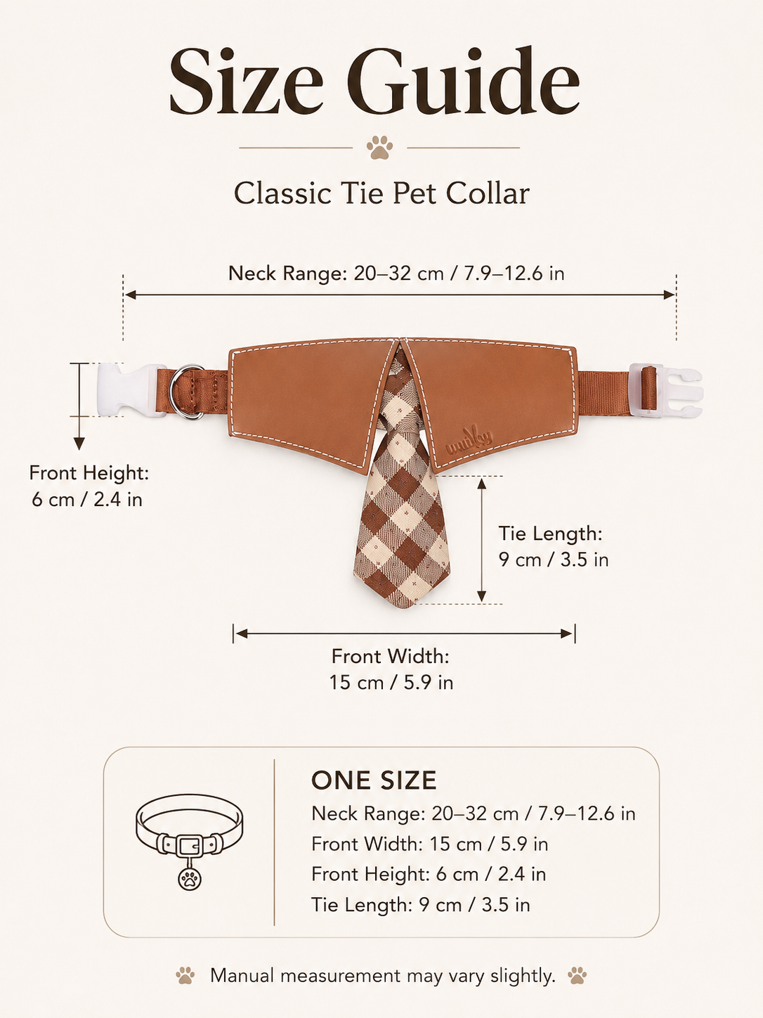 Vintage Collared Plaid Pet Tie Collar, Faux Leather Shirt Collar Dog Necktie, Adjustable Formal Puppy Accessory for Daily Walks, Wedding & Pet Photoshoot