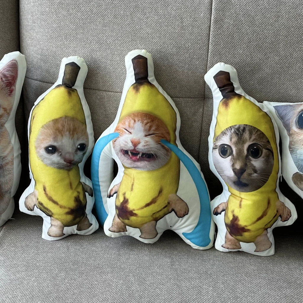 Banana Meme Special-shaped Pillow