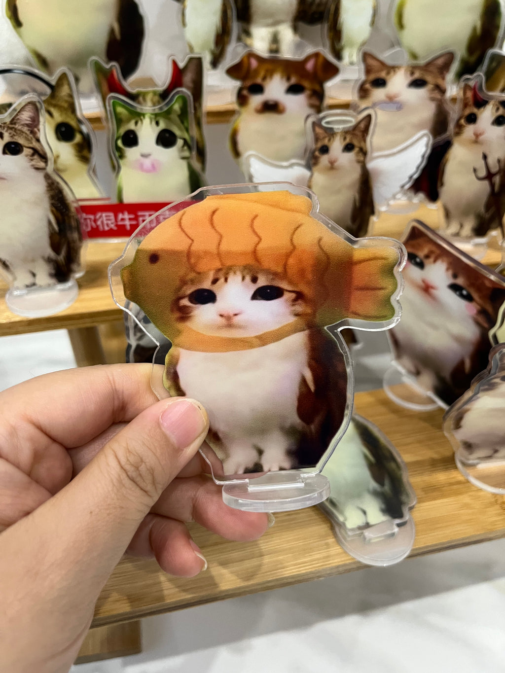 Meowl Family Acrylic Standee Ornaments