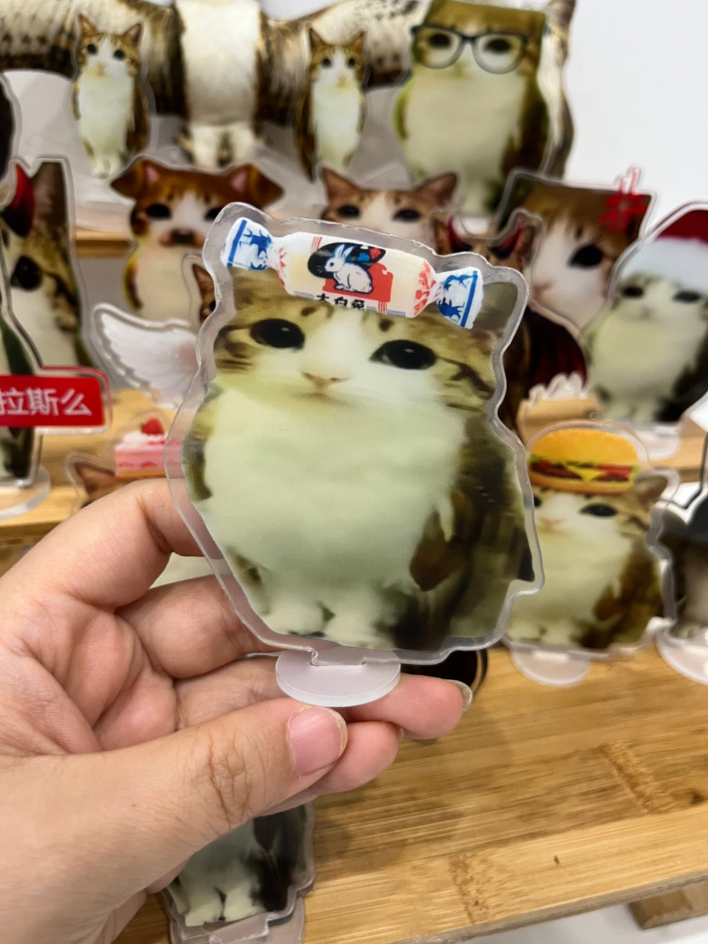 Meowl Family Acrylic Standee Ornaments