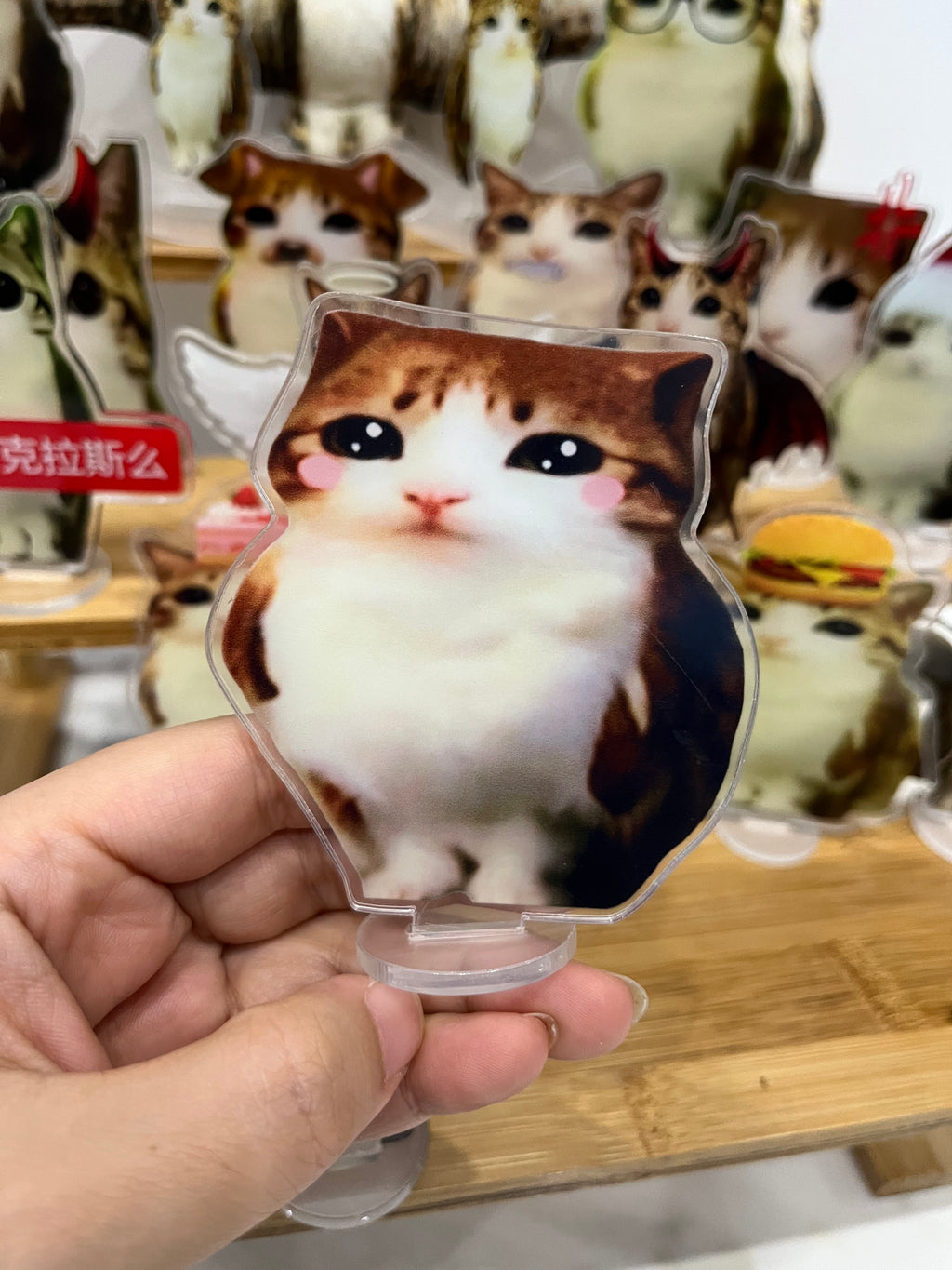 Meowl Family Acrylic Standee Ornaments