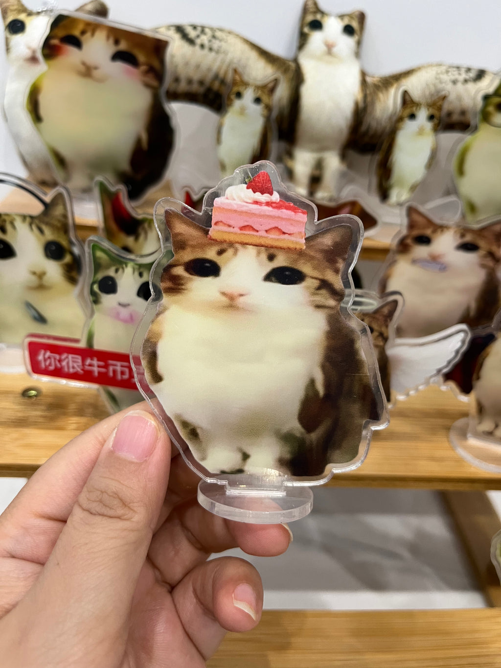 Meowl Family Acrylic Standee Ornaments