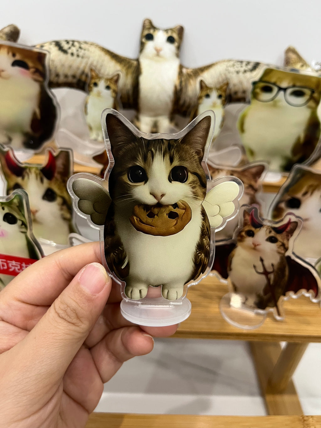 Meowl Family Acrylic Standee Ornaments