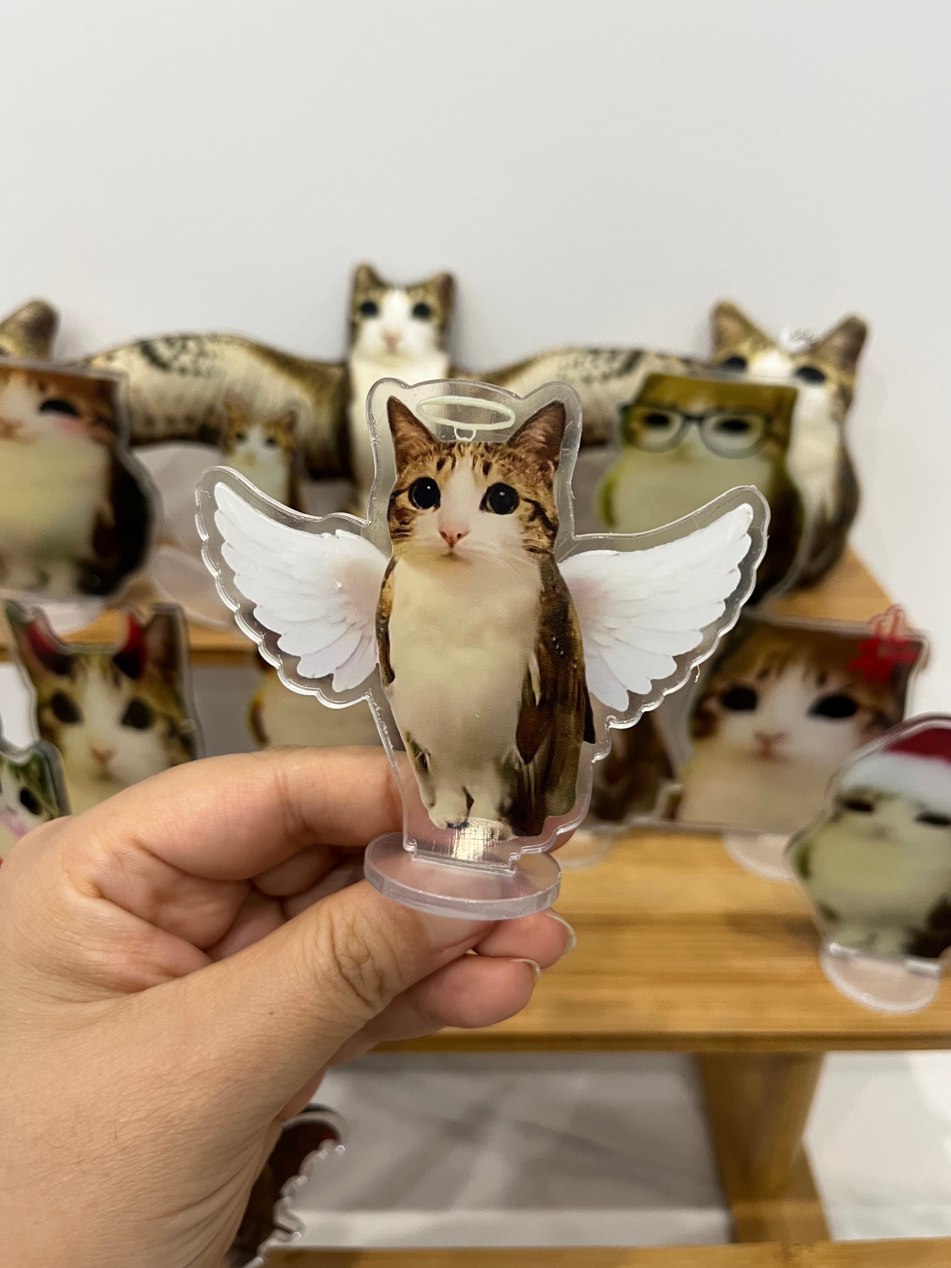 Meowl Family Acrylic Standee Ornaments